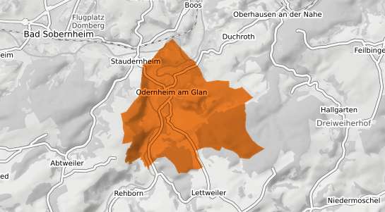 Mietspiegelkarte Odernheim am Glan